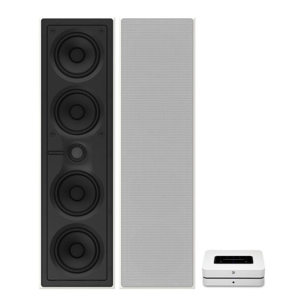 Bluesound POWERNODE (N330) + CWM 7.4 S2 Wandluidsprekers met 5 jaar garantie!