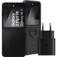 Koop Samsung Galaxy Z Flip 7 FE 256GB Zwart 5G + Accessoirepakket - 6151124317308