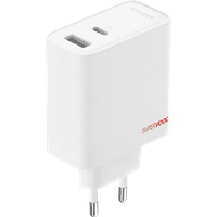 Koop OnePlus SuperVOOC Oplader 80W met 2 Poorten + Usb C kabel - 6921815627203