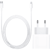 Koop Apple Usb C Oplader 20W + Lightning Kabel 1m Kunststof Wit - 7423403379321
