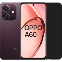 Koop OPPO A60 128GB Paars 5G + Just in Case Back Cover Zwart - 6151121336357