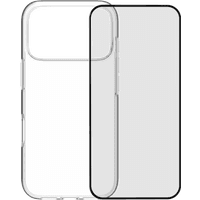 Koop BlueBuilt Back Cover iPhone 17 Pro Transparant + BlueBuilt iPhone 17 Pro Screenprotector Glas - 6151127424461