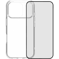 Koop BlueBuilt Protective Back Cover iPhone 17 Pro Transparant + BlueBuilt iPhone 17 Pro Screenprotector Glas - 6151127441420