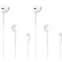 Koop Apple Earpods Lightning Connector duo pack - 6095611353342
