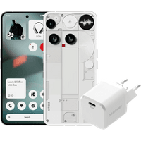 Koop Nothing Phone (3) 512GB Wit 5G + BlueBuilt Oplader met Usb C Poort 45W Wit - 6151127967975