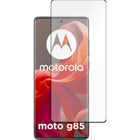 Koop Just In Case Full Cover Motorola Moto G85 Screenprotector Zwart - 8720878090645