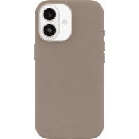 Koop Otterbox Symmetry iPhone 17 Back Cover met MagSafe Magneet Leer Grijs - 840434724147