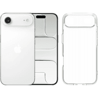 Koop Apple iPhone Air 256GB Wit + BlueBuilt Protective Back Cover Transparant - 6151130099069