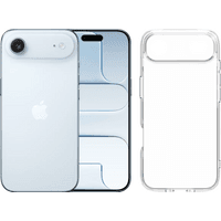 Koop Apple iPhone Air 512GB Blauw + BlueBuilt Protective Back Cover Transparant - 6151130150166