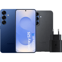 Koop Samsung Galaxy S25 512GB Donkerblauw 5G + Accessoirepakket - 6151119665636