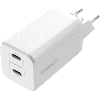 Koop BlueBuilt Power Delivery Oplader met 2 Usb C Poorten 65W Wit - 8720627627160