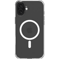 Koop BlueBuilt Protective Back Cover met MagSafe iPhone 16 Plus Transparant - 8720627628990