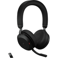 Koop Jabra Evolve2 USB A MS TEAMS 75 Draadloze Office Headset Zwart - 5706991024302