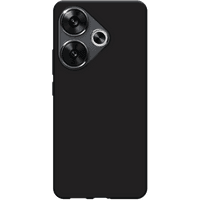 Koop Just in Case Soft Design Xiaomi Poco F6 Back Cover Zwart - 8720878490605