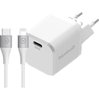 Koop BlueBuilt Power Delivery Oplader 20W + Lightning Kabel 1