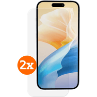 Koop BlueBuilt Apple iPhone 16 Plus Screenprotector Glas Duo Pack - 6151116897856