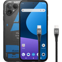 Koop Fairphone 5 256GB Transparant 5G + BlueBuilt Usb C Kabel 1
