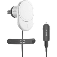 Koop Belkin Telefoonhouder Auto Luchtrooster met MagSafe en Qi2 Opladen Zilver - 745883870653