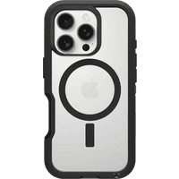 Koop Otterbox Defender XT iPhone 16 Pro Back Cover met MagSafe Magneet Transparant Zwarte Rand - 840304769360