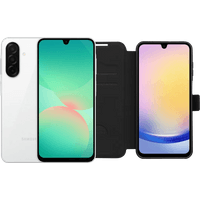 Koop Samsung Galaxy A26 128GB Wit 5G + BlueBuilt Book Case Zwart - 6151120678694