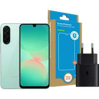 Koop Samsung Galaxy A26 128GB Groen 5G + Basis Accessoirepakket - 6151120728788