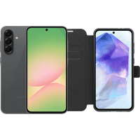 Koop Samsung Galaxy A56 128GB Zwart 5G + BlueBuilt Book Case Zwart - 6151120731788