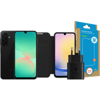 Koop Samsung Galaxy A26 128GB Zwart 5G + Compleet Accessoirepakket - 6151120738718