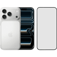 Koop Apple iPhone 17 Pro 1TB Zilver + BlueBuilt Screenprotector Glas - 6151130351389