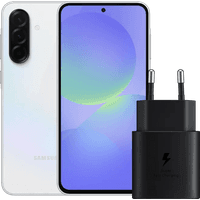 Koop Samsung Galaxy A36 256GB Wit 5G + Samsung Oplader 25 Watt Zwart - 6151120754794