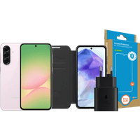 Koop Samsung Galaxy A56 128GB Roze 5G + Compleet Accessoirepakket - 6151120769729