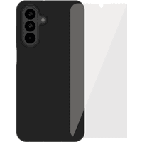 Koop BlueBuilt Samsung Galaxy A26 Back Cover Zwart + Screenprotector Glas - 6151131157133