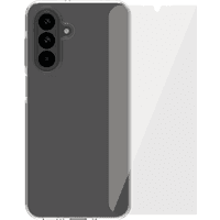 Koop BlueBuilt Samsung Galaxy A26 Back Cover Transparant + Screenprotector Glas - 6151131161147