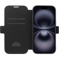 Koop BlueBuilt Apple iPhone 17 Book Case Leer Zwart - 8720627632911