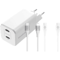 Koop BlueBuilt Power Delivery Oplader 65W + Lightning en Usb C Kabel 1