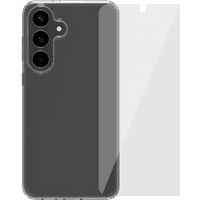 Koop BlueBuilt Protective Back Cover Samsung Galaxy S25 FE Transparant + Screenprotector Glas - 6151131262240