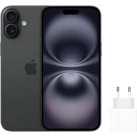 Koop Apple iPhone 16 Plus 256GB Zwart + Apple Snellader - 6151122484453