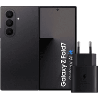 Koop Samsung Galaxy Z Fold 7 256GB Zwart 5G + Samsung Oplader 25 Watt Zwart - 6151124189127
