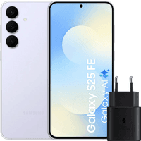 Koop Samsung Galaxy S25 FE 128GB Lichtblauw 5G + Samsung Oplader 25 Watt Zwart - 6151125726765