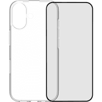 Koop Back Cover iPhone 17 Transparant + BlueBuilt iPhone 17 Screenprotector Glas - 6151127357318