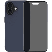 Koop BlueBuilt Protective Back Cover met MagSafe iPhone 17 Blauw + iPhone 17 Privacy Screenprotector Glas - 6151127449471