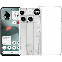 Koop Nothing Phone (3) 512GB Wit 5G + Just in Case Back Cover Transparant - 6151127949919