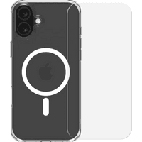Koop BlueBuilt Protective Back Cover met MagSafe iPhone 16 Plus + Screenprotector Glas - 6151131510563