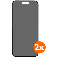 Koop BlueBuilt Apple iPhone 17 Pro Max Privacy Filter Screenprotector Glas Duo Pack - 6151132269286