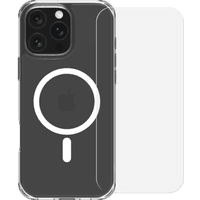 Koop BlueBuilt Protective Back Cover met MagSafe iPhone 16 Pro Max + Screenprotector Glas - 6151132488458