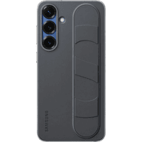 Koop Samsung S25 Plus Standing Grip Back Cover Zwart - 8806095867762