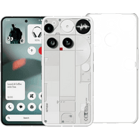 Koop Nothing Phone (3) 256GB Wit 5G + Just in Case Back Cover Transparant - 6151127944938