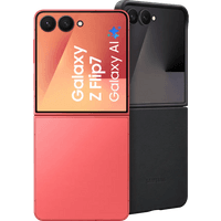 Koop Samsung Galaxy Z Flip 7 256GB Rood 5G + Samsung Kindsuit Back Cover Zwart - 6151124236203
