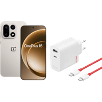 Koop OnePlus 15 512GB Beige 5G + OnePlus SuperVOOC Oplader 120W + Usb C kabel - 6151130947940