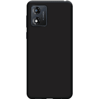 Koop Just in Case Soft Design Motorola Moto E13 Back Cover Zwart - 8720878054395