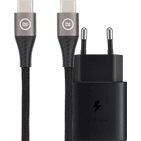 Koop Samsung Super Fast Charging Oplader 25W + BlueBuilt Usb C naar Usb C Kabel 1